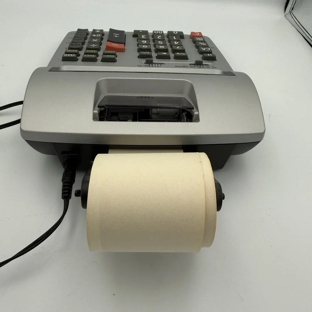 Casio HR-150TMP Business‎ Calculator 2 Color Printing 12 Digit (Needs cartridge)